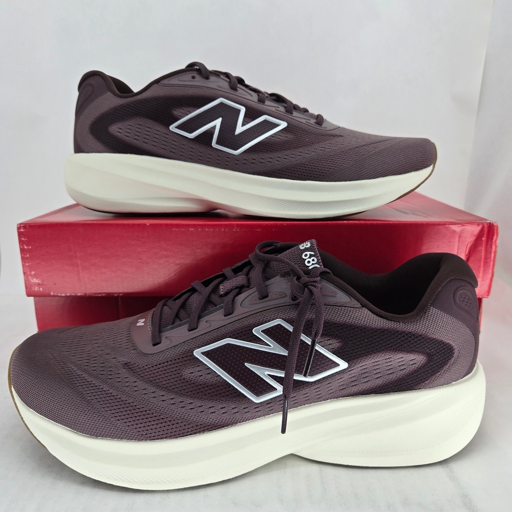 New Balance Fresh Foam 680 v9 Purple Beige Mens 11.5 Running Shoes M6804A6